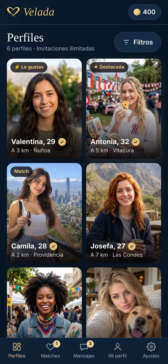 Explora perfiles verificados